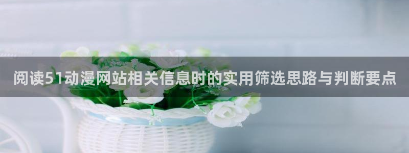 动漫天堂动漫在线观看:阅读51动漫网站相关信息时的实用筛选思路与判断要点配图