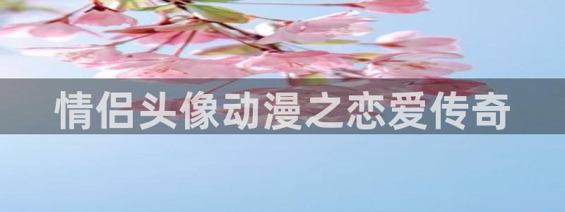 动漫天堂动漫作品大全:情侣头像动漫之恋爱传奇配图