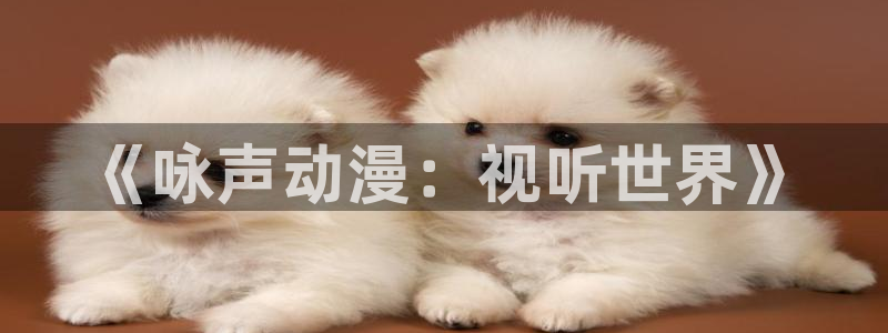 动漫天堂精品推荐:《咏声动漫:视听世界》配图